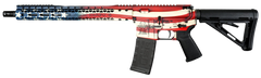 Black Rain Ordnance Spec 15+ Patriot 5.56x45mm NATO 16" 30+1 Semi-Auto AR-15 Rifle - American Flag — view 2