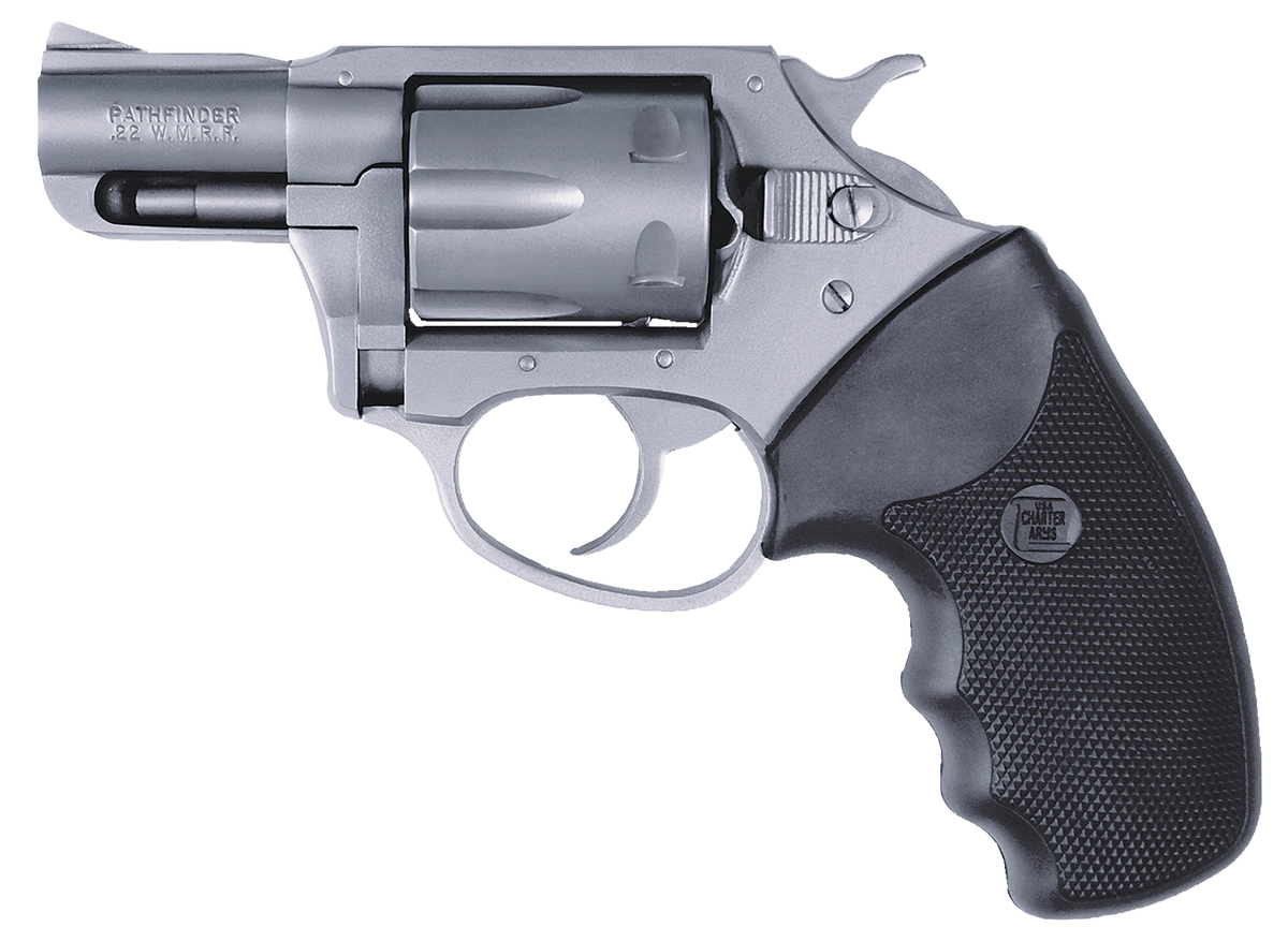 Charter Arms Pathfinder .22 LR 2" 8-Shot DA/SA Revolver - Stainless — view 2