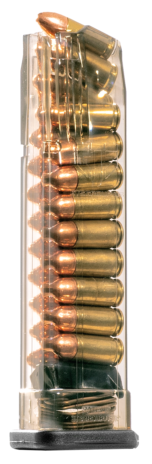 ETS Group SW9MP21 9mm Luger 21rd Clear Polymer Magazine for S&W M&P — view 2