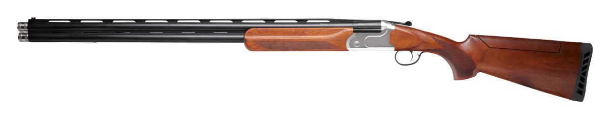 Stevens 555 Sporting 20 Gauge 3" 2rd 30" Ported Over/Under Break-Open Shotgun - Oiled Turkish Walnut, Adj. Cheek Rest — view 2