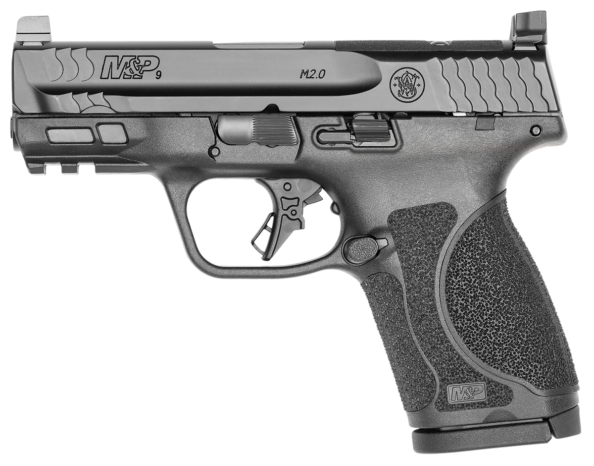 Smith & Wesson M&P M2.0 Compact 9mm Luger 3.60" 15+1 Optic Ready Semi-Auto Pistol — view 2