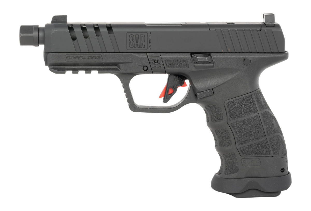 SAR USA SAR9 SOCOM Full Size 9mm Luger 5.10" 10+1 Semi-Auto Pistol - Black — view 2