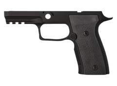Sig Sauer P320 AXG Carry Medium Grip Module - 9mm Luger/40 S&W/357 Sig - Black Aluminum G10 — view 2