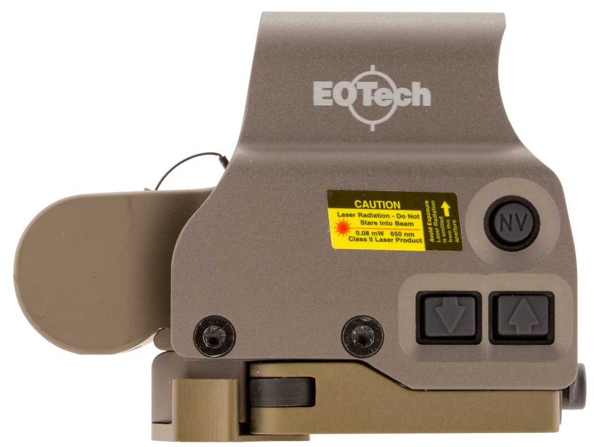 EOTech EXPS3-2T 1x 2x 1 MOA Red Dots/68 MOA Ring Holographic Sight - Tan — view 2