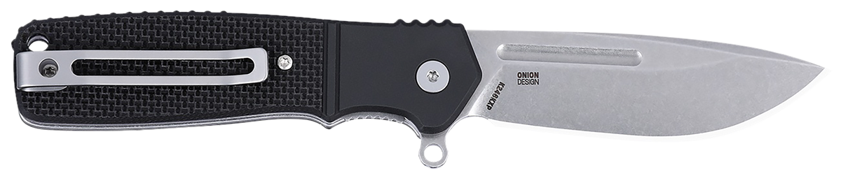 Columbia River K246KXP Homefront Compact 2.91" Folding S35VN Plain Stonewashed Drop Point Black G10 Handle — view 2