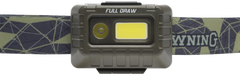 Browning Full Draw Rechargeable Headlamp 20/500 Lumens LED 67yds Beam — view 2