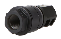 Sig Sauer Clutch-Lok QD Muzzle Brake 7.62mm 5/8x24 Black Stainless Steel - 90 Degree Taper — view 2