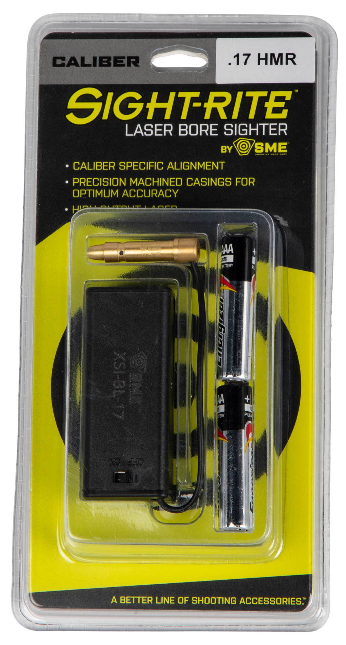 SME Sight-Rite XSIBL17 Laser Bore Sighter 17 HMR Brass Casing — view 2