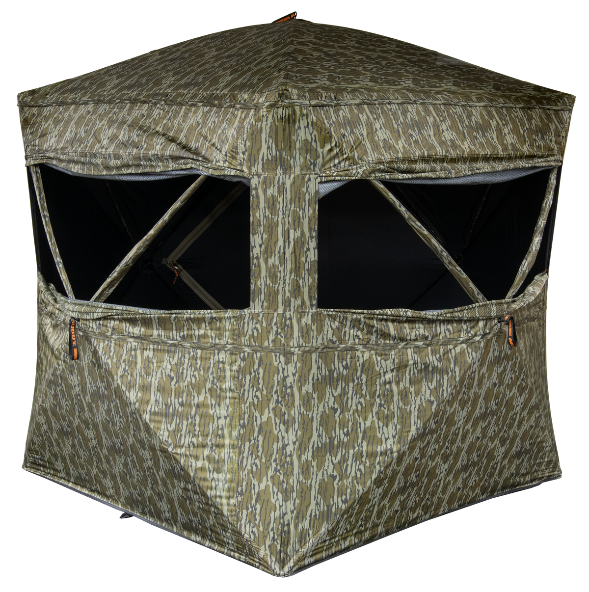 Muddy Infinity Evo Max Ground Blind 65x65 Mossy Oak Bottomland — view 2