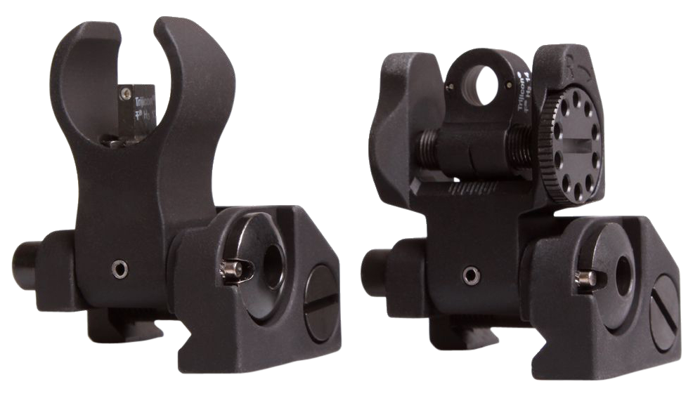 Troy Industries Micro BattleSight Set HK Front & Round Rear AR-15 - Black Hardcoat Anodized — view 2