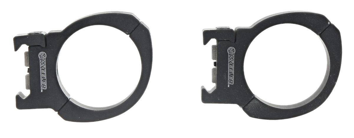 Wheeler Sporter Scope Rings 34mm High Black Bi-Weaver — view 2