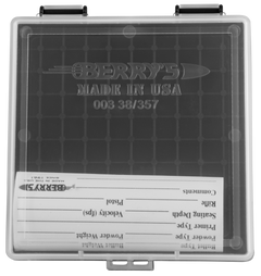 Berry's 15382 003 Ammo Box 38 Special, 357 Mag 100rd Clear Lid w/Black Bottom — view 2