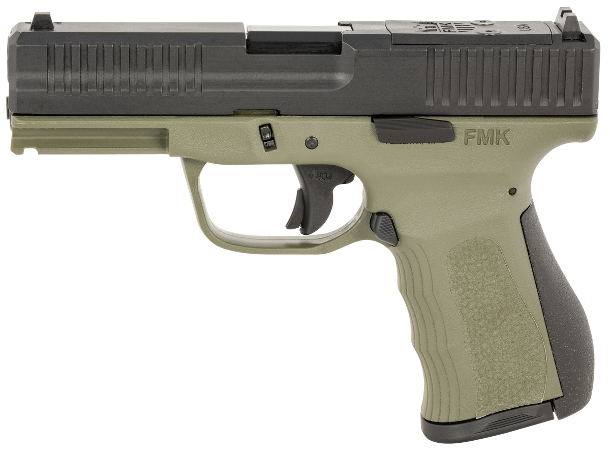 FMK G3 9mm Luger 4" 14+1 Semi-Auto Pistol - OD Green — view 2