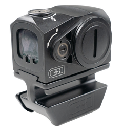C&H Precision RISERACROXL Picatinny Riser Mount - Aimpoint ACRO - Black Steel — view 2