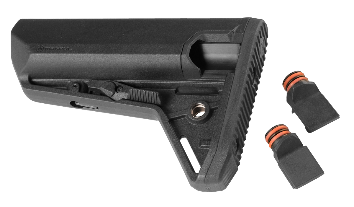 Magpul Industries MOE SL-S AR-15/M16/M4 Mil-Spec Carbine Stock - Black — view 2
