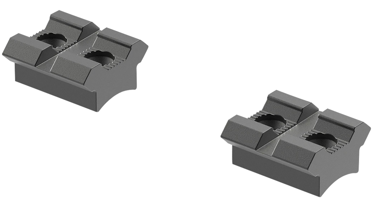 Leupold Rifleman 2-Piece Scope Base Matte Black Aluminum - Knight LK93 — view 2