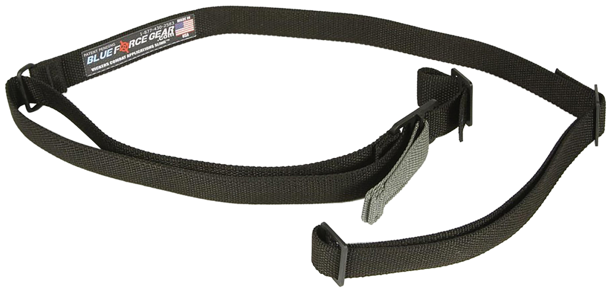 Blue Force Gear VCAS125OABK Vickers Sling 1.25" W x 54"-64" L Two-Point Black Cordura — view 2