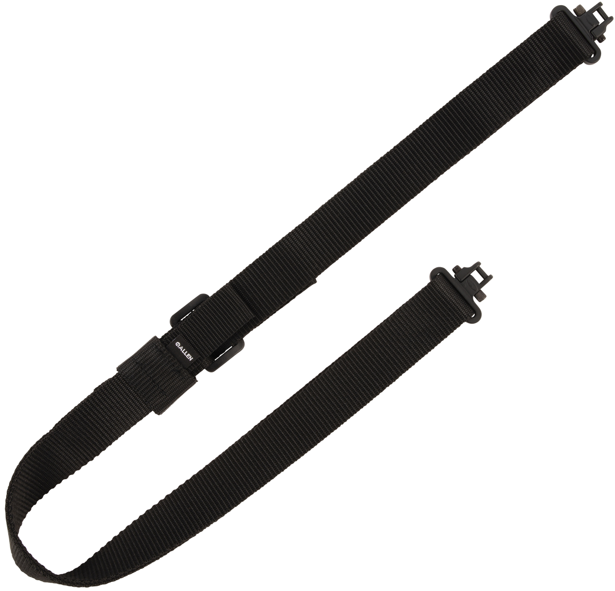 Allen 8061 Quick Adjusting Rifle Sling w/Swivels Black Nylon 1.25" 26"-33" — view 2