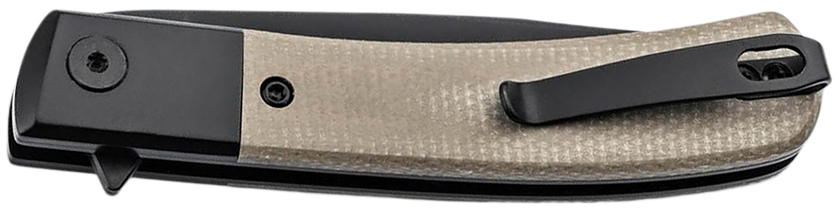 Boker Modern Gentleman 2.95" Nitro-V Plain Drop Point Green Micarta Folding Knife — view 2