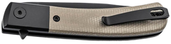 Boker Modern Gentleman 2.95" Nitro-V Plain Drop Point Green Micarta Folding Knife — view 2