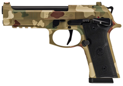 Beretta 92XI SAO 9mm Luger 4.7" 10+1 Semi-Auto Pistol - Frog Skin Camo Cerakote — view 2