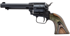 Heritage Mfg Rough Rider 22 LR/22 WMR 4.75" 6-Shot SAO Revolver - Black Satin/Camo Laminate — view 2