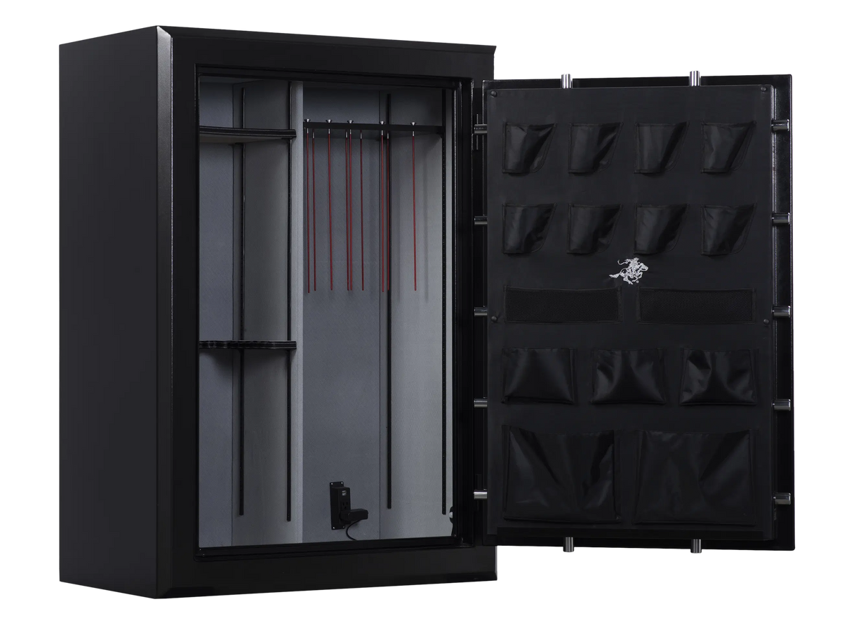 Winchester Safes Big Daddy 24+4 Long Gun Capacity Electronic Lock 90 Min Fire Rated Gun Safe - Slate — view 2