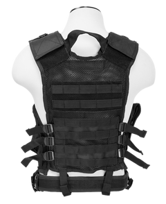 NcSTAR CTVL2916B Tactical Vest XL-XXL Black PVC/Mesh Webbing — view 2