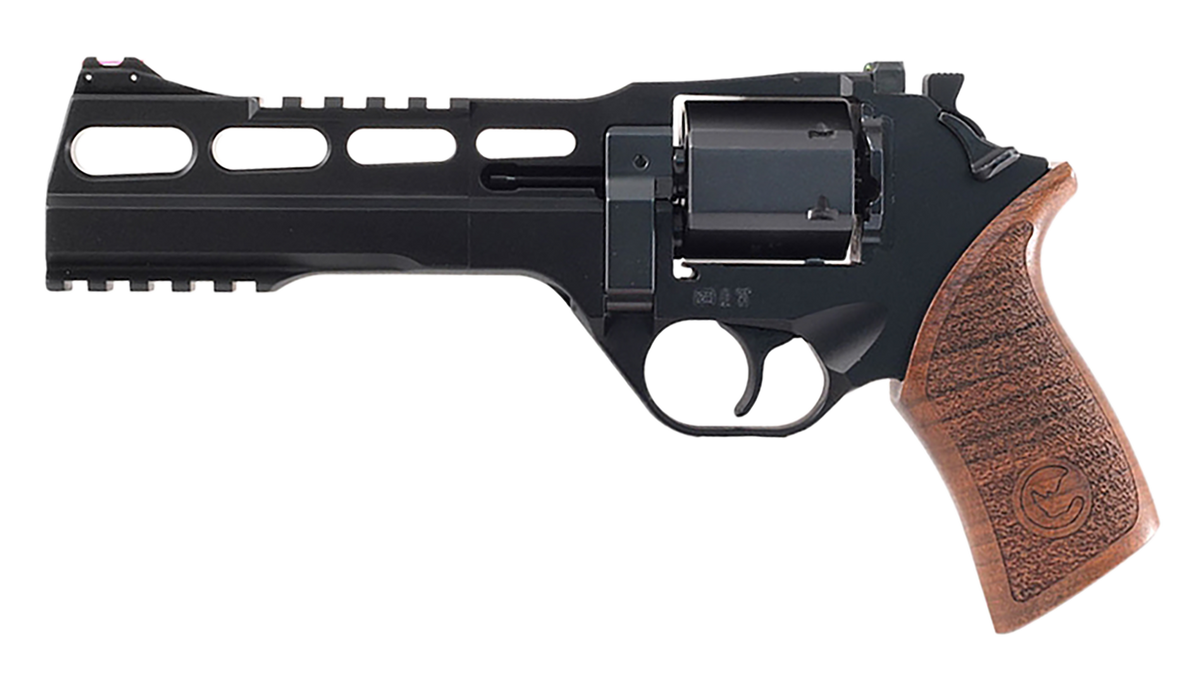 Chiappa Firearms Rhino 60DS 9mm Luger 6" 6-Shot DA/SA Revolver - Black Anodized / Walnut Grips — view 2