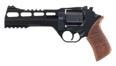 Chiappa Firearms Rhino 60DS 9mm Luger 6" 6-Shot DA/SA Revolver - Black Anodized / Walnut Grips — view 2