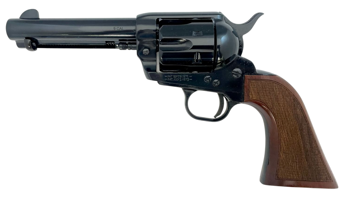 Taylors & Company 1873 Pietta 9mm Luger 4.75" 6-Shot SAO Revolver — view 2