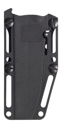 Hogue Fray 4.2" Tanto Fixed Blade Combo Edge - Black Cerakote CPM-154 w/ Sheath — view 2
