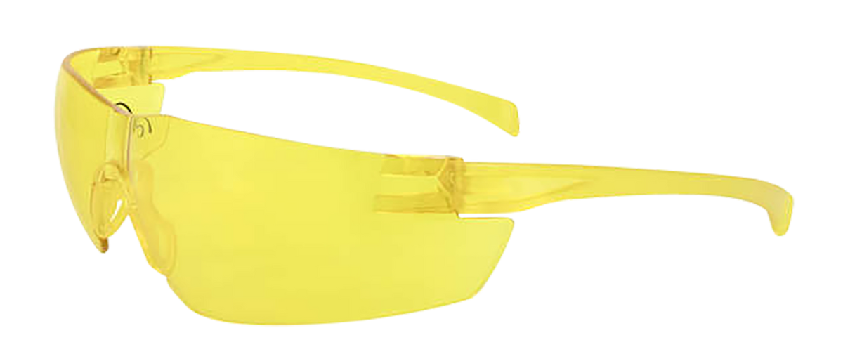 Radians Mirage DUFL10220C Frameless Safety Glasses Amber Lens/Frame — view 2