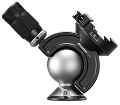 Leofoto USA MH-60LRC Ball Head Black Aluminum 60mm 3/8" Mount — view 2