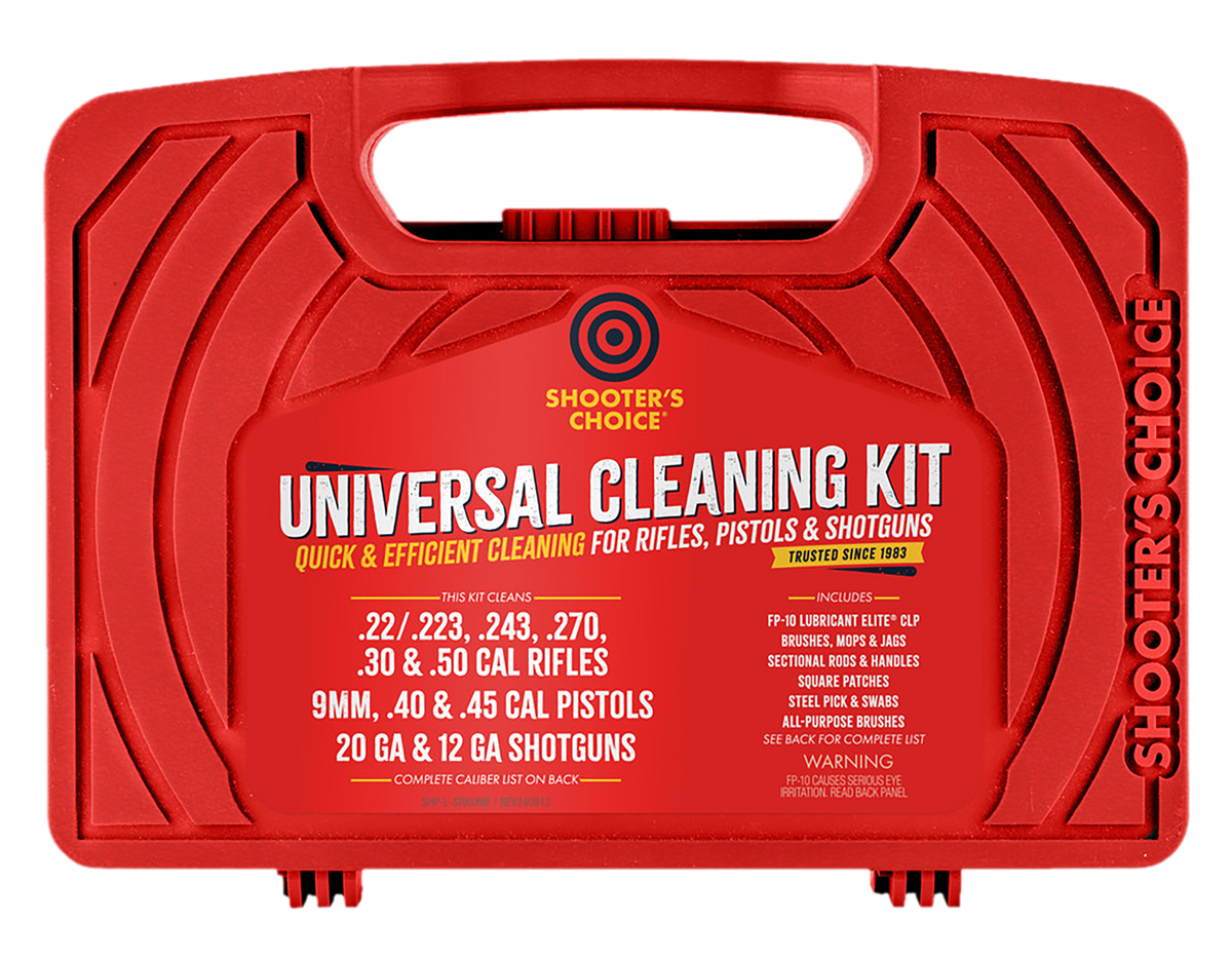 Shooters Choice SHFSRKUNI Universal Cleaning Kit .22-12 Gauge — view 2