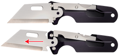 Cold Steel Click-N-Cut Hunter 2.5" Fixed Blade 420J2 SS Orange ABS Handle — view 2