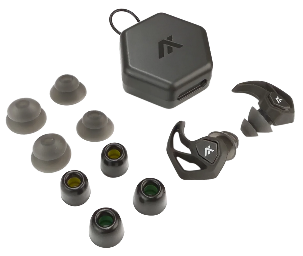 AXIL X30i Earplugs 25 dB In-Ear Silicone Charcoal — view 2