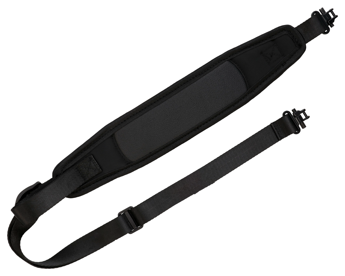 Muddy Pathfinder Rifle/Shotgun Sling - Black Neoprene QD Swivels — view 2