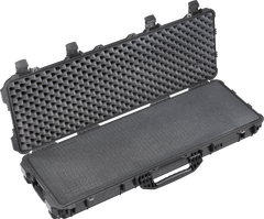 Pelican 1750 Protector Long Case 41.80" Black Polypropylene w/Foam & Wheels — view 2
