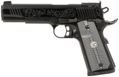 EAA Girsan MC1911 S Lux 45 ACP 5" 8+1 Semi-Auto Pistol - Black Chrome Engraved — view 2