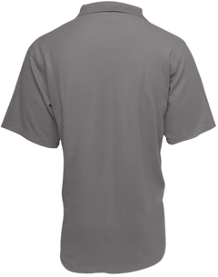 Glock Classic Polo Gray Cotton Short Sleeve Small — view 2