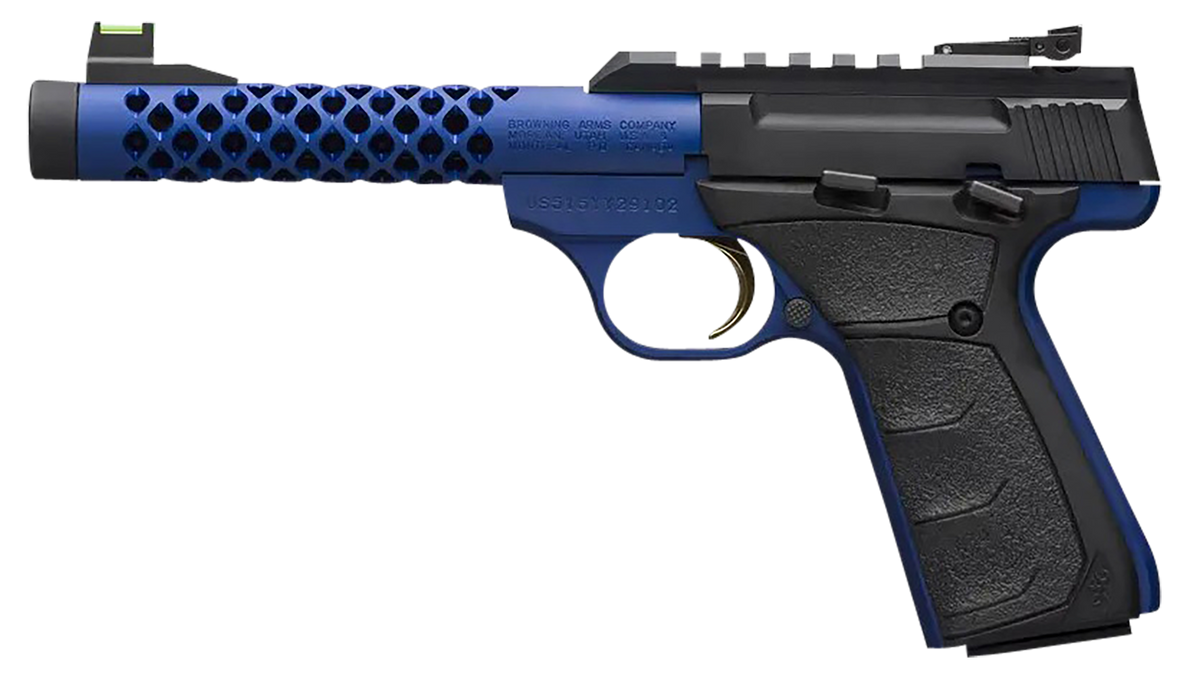 Browning Buck Mark Plus Vision Blue Shoal .22 LR 5.87" 10+1 Semi-Auto Pistol — view 2