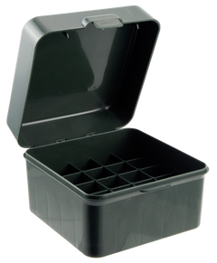 MTM Case-Gard S2512M11 Shotshell Box 10/12 Gauge 25rd Forest Green Polypropylene Flip-Top — view 2