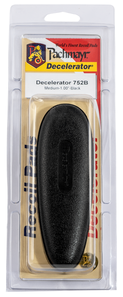 Pachmayr Decelerator Old English Recoil Pad Medium Black Rubber for Shotgun — view 2