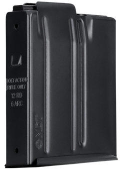 MDT Sporting Goods AICS SA 6mm ARC 10rd Steel Rifle Magazine - Black — view 2