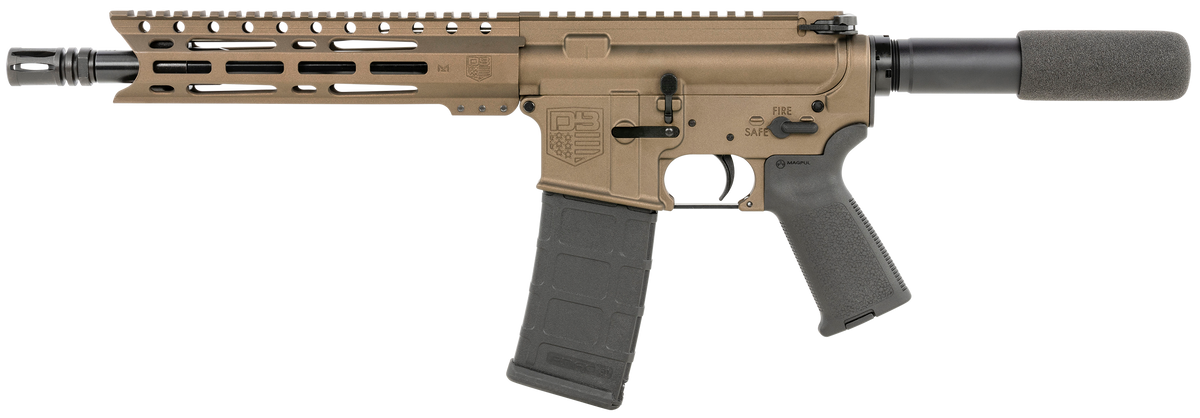 Diamondback DB15 5.56x45mm NATO 10" 30+1 Semi-Auto Pistol - Midnight Bronze — view 2