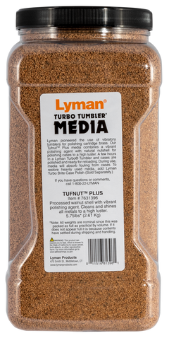 Lyman Turbo Tufnut Case Cleaning Media 5.75 lbs Treated Walnut Hull — view 2