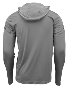 Glock AP96419 Hooded Performance Shirt 2XL Gray — view 2