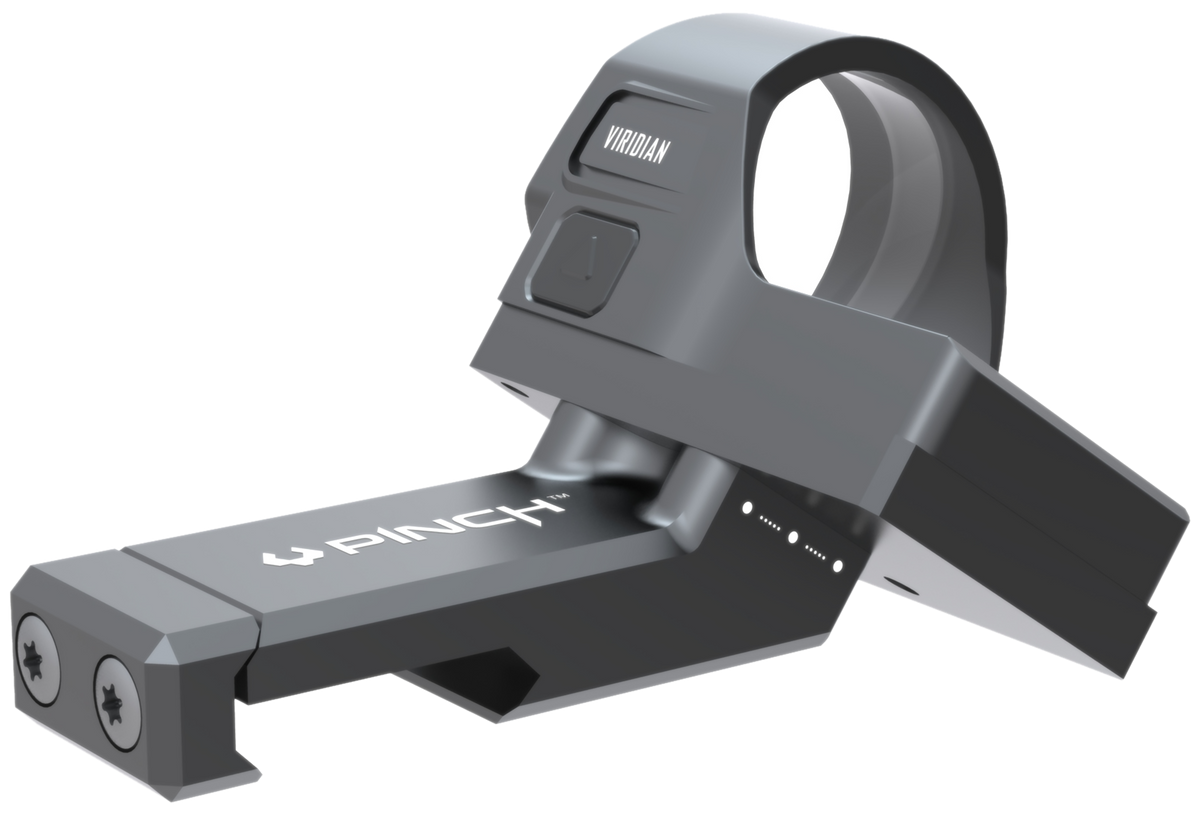 Viridian PINCH Adjustable 35 Degree Offset Optic Mount - Docter/FastFire/Venom Footprint - Black Anodized — view 2