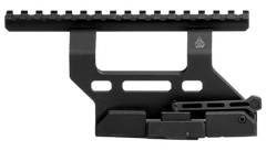 Leapers UTG Accu-Sync AK QR Side Mount 6.69" Matte Black Aluminum — view 2